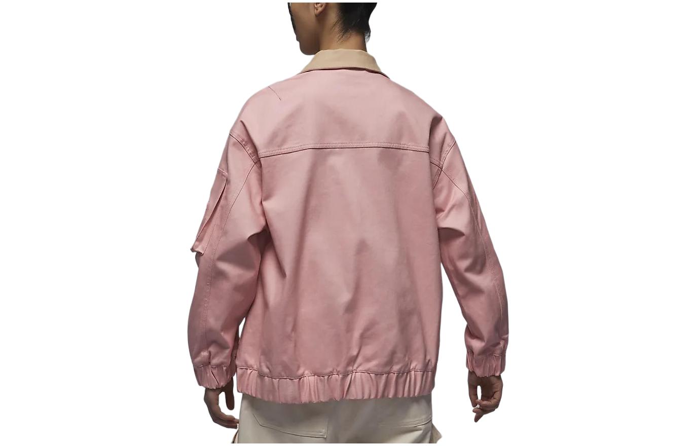 Lookbook (W) 乔丹闪亮粉色连帽外套 全拉链休闲长袖夹克 FN5675-607