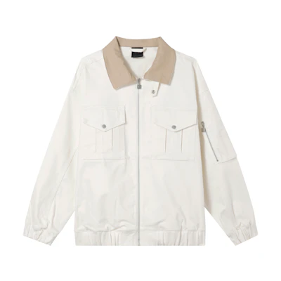 (Women) Jordan Renegade Outdoor Utility Jacket Sail White Multi-Pocket Long Sleeve FN5675-133