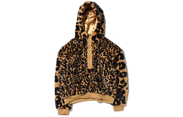 (Women) Jordan Retro Patchwork Half-Zip Hoodie Elemental Gold CW6482-760