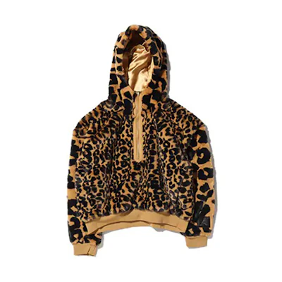 (Women) Jordan Retro Patchwork Half-Zip Hoodie Elemental Gold CW6482-760