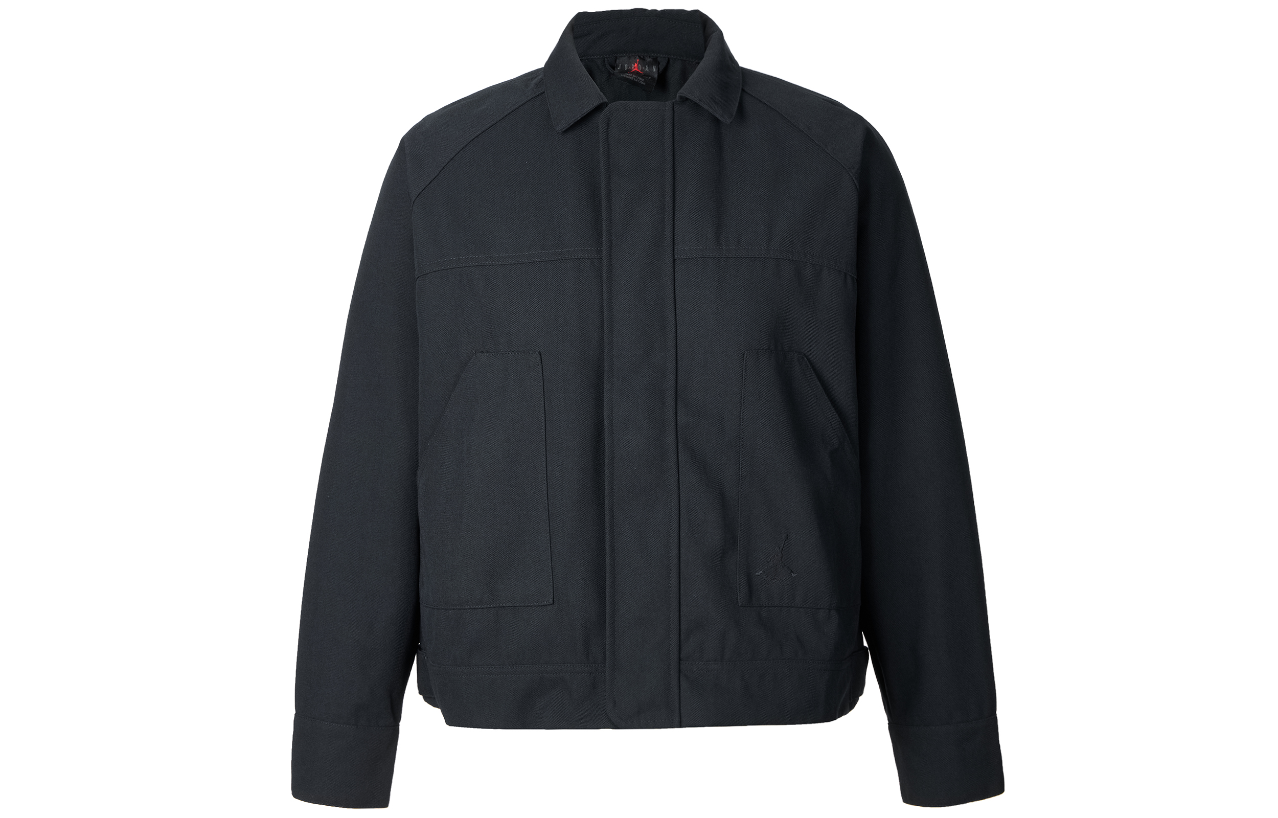 (Women) Jordan Solid Color Loose Fit Zip-Up Jacket Black FN5351-010