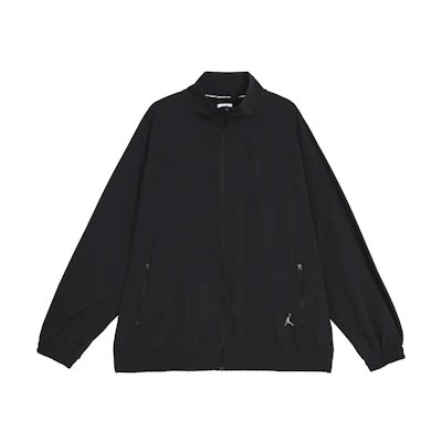(Women) Jordan Solid Color Zip-Up Track Jacket Black FN5144-010