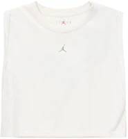 (Women) Jordan Sport Essentials Phantom Grey White Crewneck Tank Top DQ4395-030 (Women) Jordan Sport Essentials Phantom Grey White Crewneck Tank Top DQ4395-030