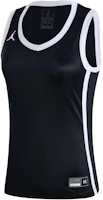 (Women) Jordan SS24 DRI-FIT Colorblock Logo Sleeveless Basketball Tank Top Black HF1070-012 (Women) Jordan SS24 DRI-FIT Colorblock Logo Sleeveless Basketball Tank Top Black HF1070-012