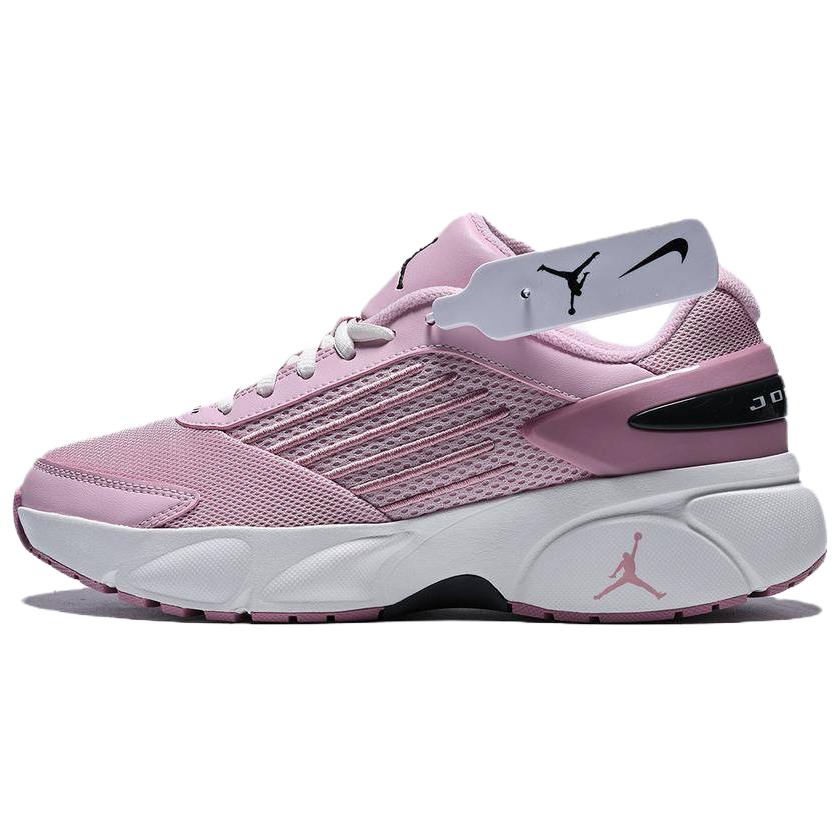 (Women) Jordan Trunner Flow Low-Top Basketball Shoes Pink/White Comfortable Style IQ0701-600