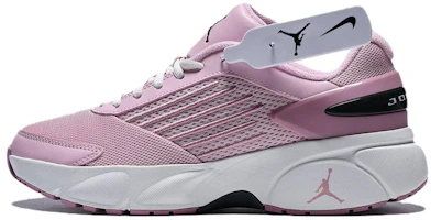 (Women) Jordan Trunner Flow Low-Top Basketball Shoes Pink/White Comfortable Style IQ0701-600 (Women) Jordan Trunner Flow Low-Top Basketball Shoes Pink/White Comfortable Style IQ0701-600