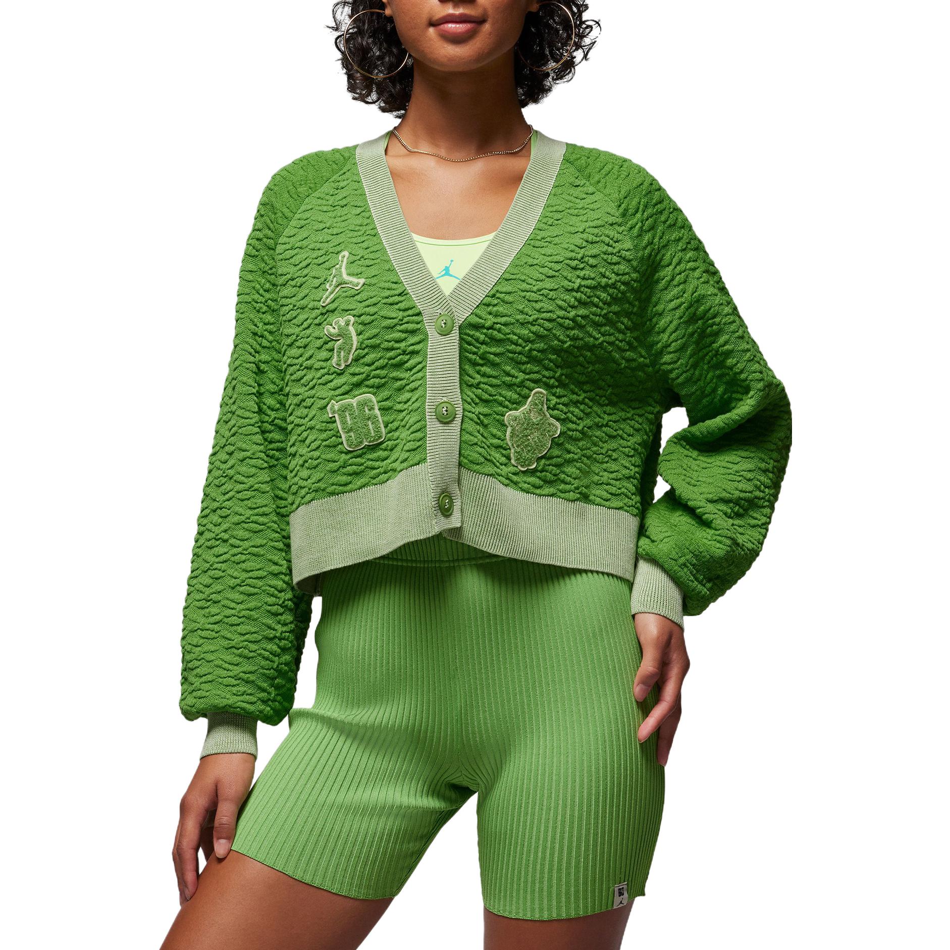 Purchase (W) Cárdigan de Punto Bordado Verde Mujer Jordan Union Bephies Beauty SS23. FD4250-377