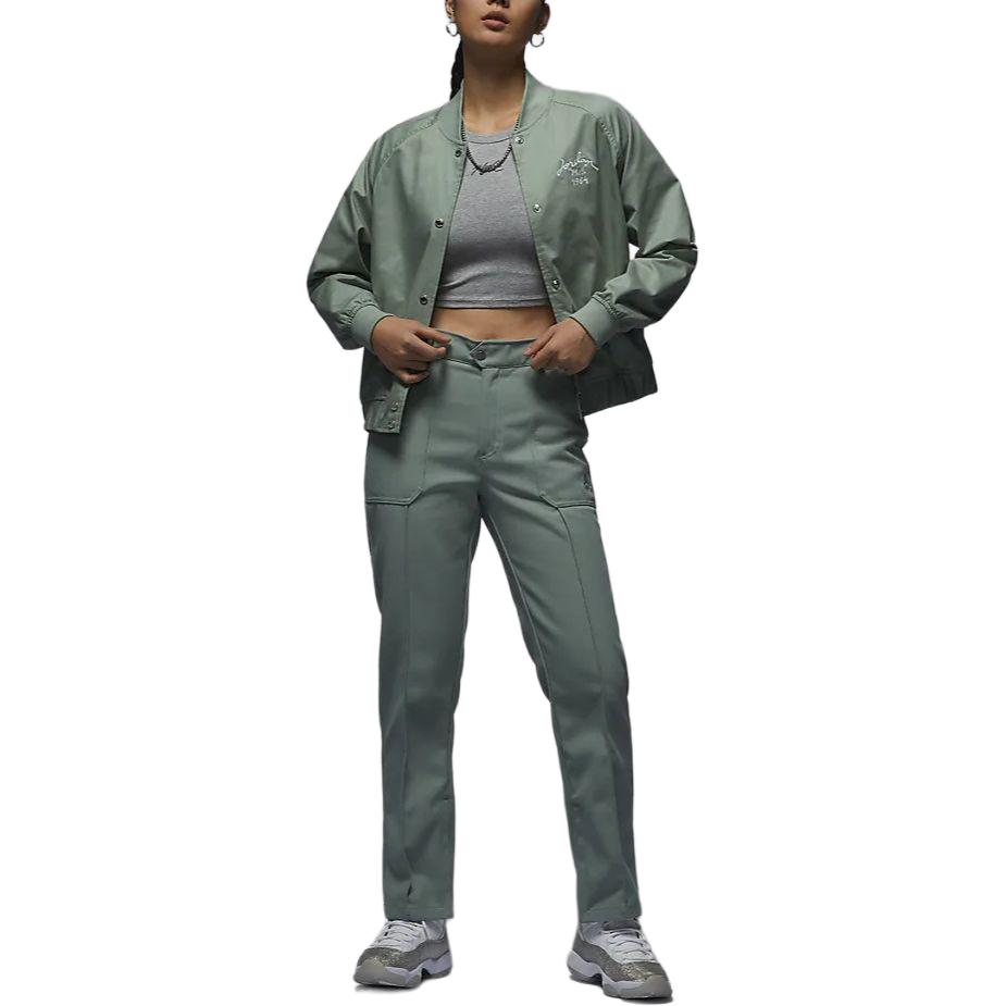 Shop (W) 乔丹复古烟灰色全扣运动夹克 FN5787-304