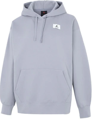 (Women) Jordan W J Flight Fleece Pullover Hoodie Grey - Logo Sportswear Long Sleeve DQ4604-011 Order (Women) Jordan W J Flight Fleece Pullover Hoodie Grey - Logo Sportswear Long Sleeve DQ4604-011