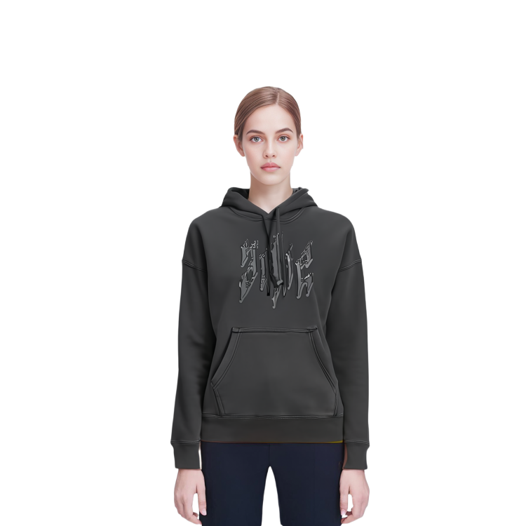 (Women) Jordan Billie Eilish Hoodie SS23 Vintage Logo Print Black Asia Edition DV7358-010 圖 7