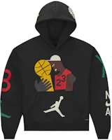 (Women) Jordan x Nina Chanel Abstract Print Black Hoodie Fall Collection DO4159-010 (Women) Jordan x Nina Chanel Abstract Print Black Hoodie Fall Collection DO4159-010
