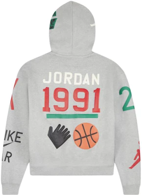 (W) 乔丹 x Nina FW22 抽象图案印花短款连帽衫 灰色 DO4159-063 Lookbook (W) 乔丹 x Nina FW22 抽象图案印花短款连帽衫 灰色 DO4159-063