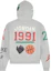 Lookbook (W) 乔丹 x Nina FW22 抽象图案印花短款连帽衫 灰色 DO4159-063