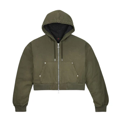 (Women) Jordan Travis Green Full-Zip Hoodie Jacket FD9114-325