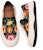 (W) Joy&Mario 'Kasut Loafers Platform Cetak Hitam Ceria' 3H7639W