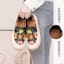 Sizing (W) Joy&Mario 'Kasut Loafers Platform Cetak Hitam Ceria' 3H7639W