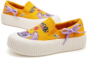 快乐瑪麗/Joy&Mario 織物小怪獸圓頭厚底休閒單鞋 女款 Details for 快乐瑪麗/Joy&Mario 織物小怪獸圓頭厚底休閒單鞋 女款