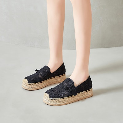 快樂瑪麗Joy&Mario 織物 時尚舒適厚底 休閒單鞋 女款 11