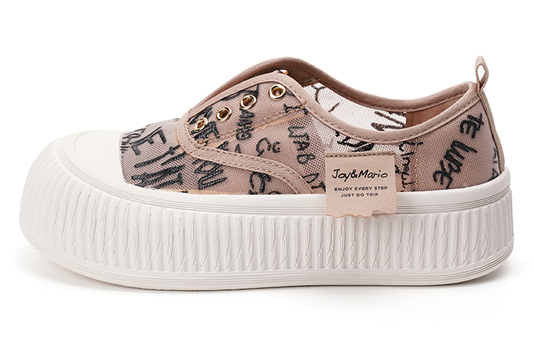 (Women) Joy&Mario 'Graffiti Lettering' 3H7558W