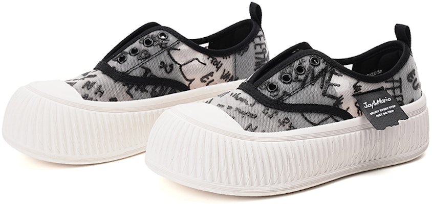 (W) Joy&Mario '涂鸦字母'鞋 3H7558W Details for (W) Joy&Mario '涂鸦字母'鞋 3H7558W