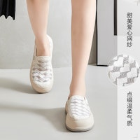 (W) Joy&Mario ハートベルベットメッシュ 3H7317W Details for (W) Joy&Mario ハートベルベットメッシュ 3H7317W