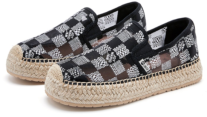 (W) Kasuali Kanvas Joy&Mario 'Checkerboard Fog' Tapak Tebal Bernafas Lelaki 3A5382W Details for (W) Kasuali Kanvas Joy&Mario 'Checkerboard Fog' Tapak Tebal Bernafas Lelaki 3A5382W