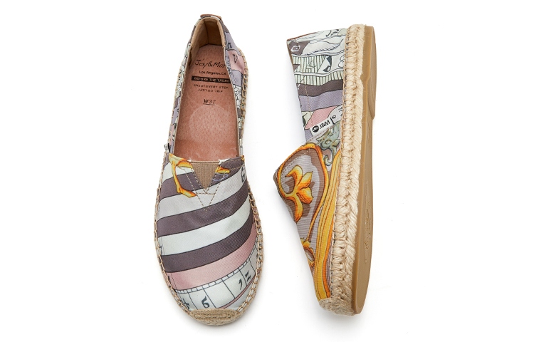 (W) Joy&Mario Canvas Fisherman's Flat 'Quirky Print' 圖 2