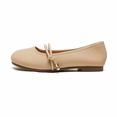 (W) Joy&Mario Casual Loafers 'Apricot'