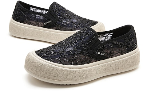 (W) Joy&Mario Kasual Low Top 'Branch Sequin Breathable' 3F5312W Sizing (W) Joy&Mario Kasual Low Top 'Branch Sequin Breathable' 3F5312W