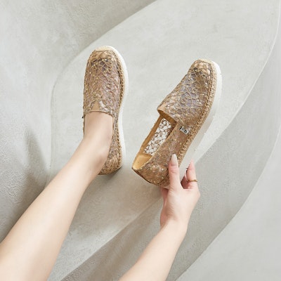 (W) Joy&Mario Sepatu Kasual 'Tenunan Berlubang Bernapas Serbaguna' 3E2108W 7