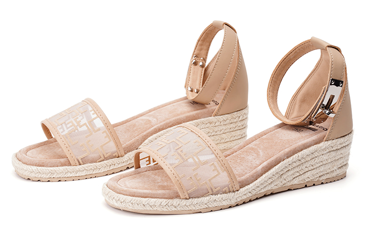 (W) Joy&Mario Espadrille 'Apricot Hollow Print' 圖 2