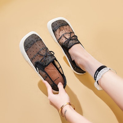 (W) Joy&Mario Espadrilles 'Jala Bernafas Romantik Polka Dot' 3F5277W 10