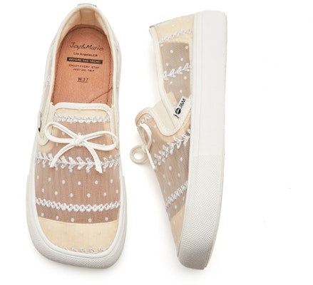(W) Joy&Mario Espadrilles 'Jala Bernafas Romantik Polka Dot' 3F5277W Shop (W) Joy&Mario Espadrilles 'Jala Bernafas Romantik Polka Dot' 3F5277W