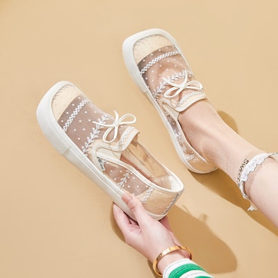 (W) Joy&Mario Espadrilles 'Jala Bernafas Romantik Polka Dot' 3F5277W 1