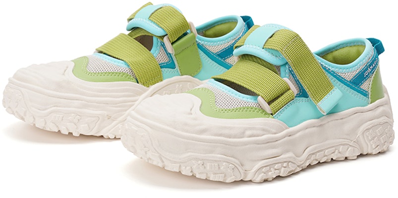 (Women) Joy&Mario Fabric + Synthetic Leather 'Breathable Casual Sport Sandal' 3F5339W 2