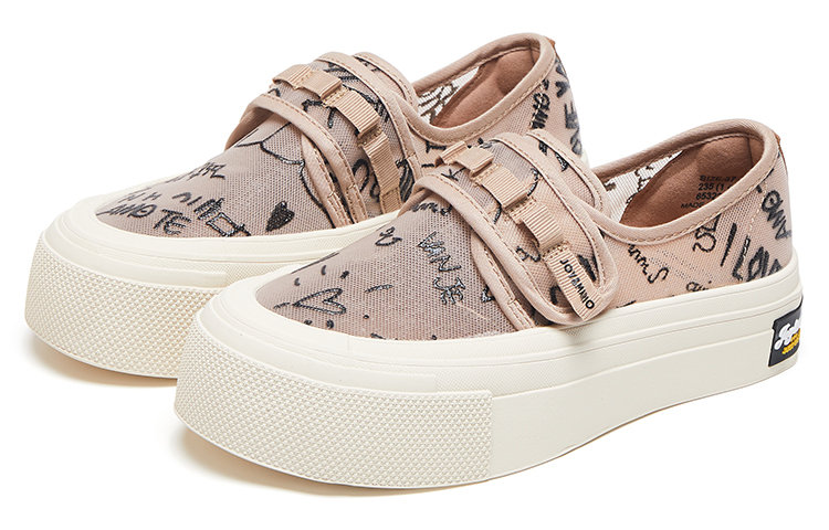 (W) Joy&Mario Fabric 'Graffiti Print Mesh Thick Sole' 圖 2