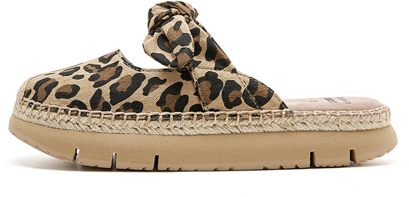 (Women) Joy&Mario Fabric Beach Sandals 'Fashion Leopard Print with Bow Thick Sole' 3E2117W Buy (Women) Joy&Mario Fabric Beach Sandals 'Fashion Leopard Print with Bow Thick Sole' 3E2117W