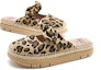 Lookbook (W) Sandal Pantai Joy&Mario Kain 'Corak Leopard Fesyen dengan Riben Tapak Tebal' 3E2117W