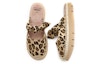 Shop (W) Sandal Pantai Joy&Mario Kain 'Corak Leopard Fesyen dengan Riben Tapak Tebal' 3E2117W