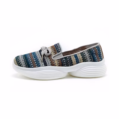 (W) Joy&Mario Fabric Bow CMFT Breathable Casual Shoes 'Butterfly Knot'