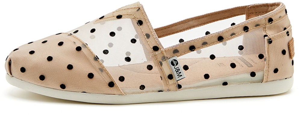 (Women) Joy&Mario Fabric Casual Flats 'Polka Dot Mesh Breathable Versatile' 3F2367W Buy (Women) Joy&Mario Fabric Casual Flats 'Polka Dot Mesh Breathable Versatile' 3F2367W