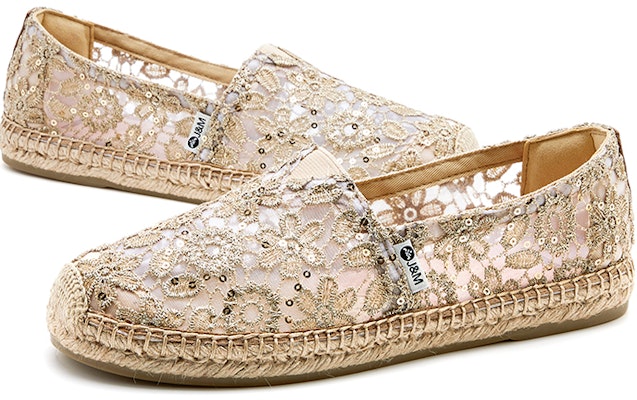 (Women) Joy&Mario Fabric Casual Shoes 'Glitter Mesh Breathable Versatile' 3A5517W Lookbook (Women) Joy&Mario Fabric Casual Shoes 'Glitter Mesh Breathable Versatile' 3A5517W