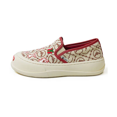 (W) Joy&Mario Fabric CMFT Low-Top Casual Sneakers 'Versatile Flat'
