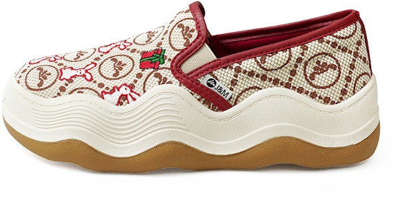 (W) Joy&Mario 布スリッポン「赤 comfort」 3H7519W Buy (W) Joy&Mario 布スリッポン「赤 comfort」 3H7519W