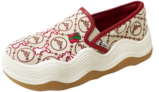 (W) Joy&Mario 布スリッポン「赤 comfort」 3H7519W Order (W) Joy&Mario 布スリッポン「赤 comfort」 3H7519W