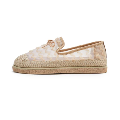 (W) Joy&Mario Fisherman Mesh 'Casual Espadrille'