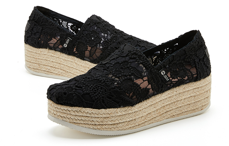 Sizing (Women) Joy&Mario Fisherman Platform Sneakers 'Lace Floral Mesh' 3H6170W