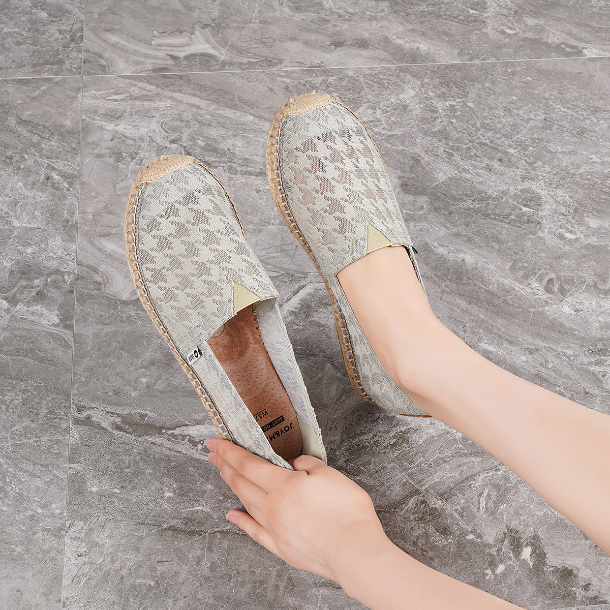 Purchase (W) Joy&Mario Kasut Rata Nelayan 'Slip-On Hujung Bulat' 3A5619W