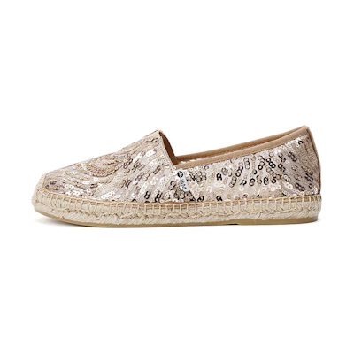 (W) Joy&Mario Fisherman's Shoes 'Sequin Mesh Breathable'
