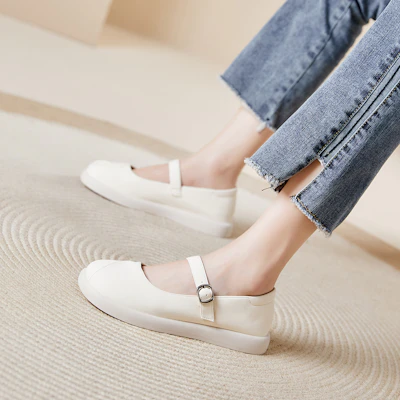 (Women) Joy&Mario French Mary Jane 'Versatile Casual' 3X7572W 2